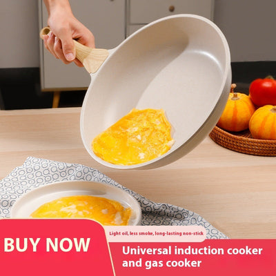 Cookli® Non-Stick Breakfast Pot – Induction & Gas, White/Black, 20–30cm