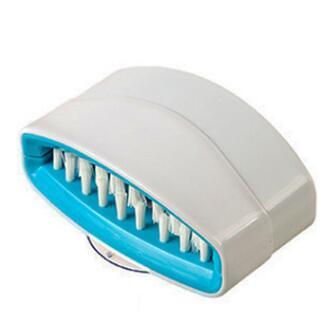 Multi-Purpose Kitchen Cleaning Brush with Suction Cup – Cutlery & Veg | Cookli UK