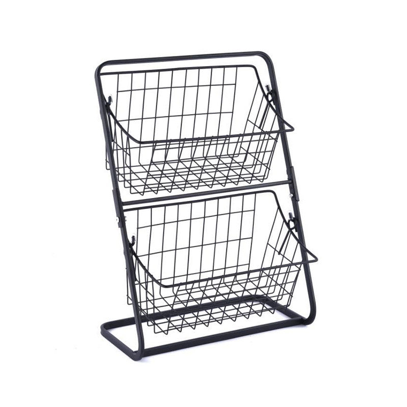 Stainless Steel Kitchen Storage Rack – 2-Tier Countertop Organizer | Cookli UK