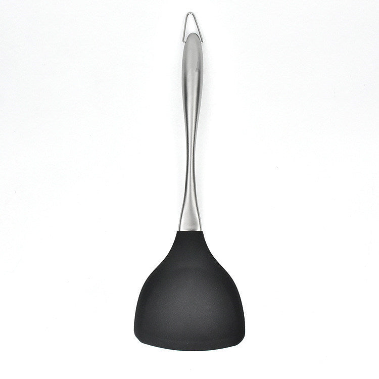 Stainless Steel Handle Silicone Spatula – Heat-Resistant Non-Stick Cooking Utensil for Home Kitchens | Cookli UK