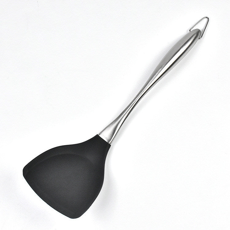 Stainless Steel Handle Silicone Spatula – Heat-Resistant Non-Stick Cooking Utensil for Home Kitchens | Cookli UK
