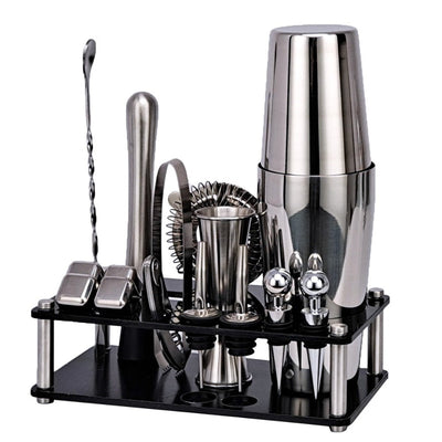 16 Pcs Mixology & Craft Cocktail Shaker Set