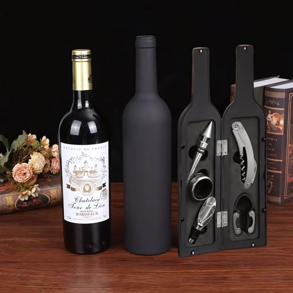 Multi Tool Wine Bottle Opener Set With Accessories