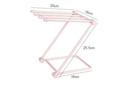 Foldable Dishcloth Shelf & Kitchen Organizer – Punch-Free Nordic Style Rack for Cloths, Bottles & Accessories | Cookli UK