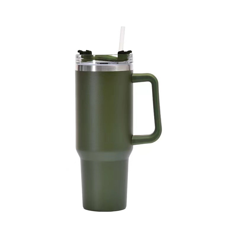 Cookli 40oz Stainless Steel Insulated Cup with Straw & Handle – UK