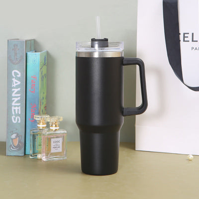 Cookli 40oz Stainless Steel Insulated Cup with Straw & Handle – UK