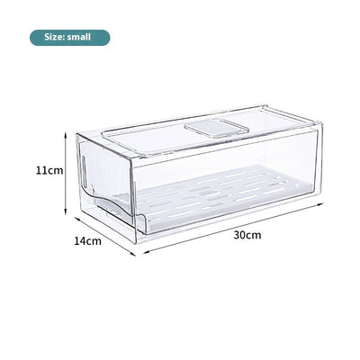 Fridge Storage Box with Drainage – Crisper Drawer Organizer | Cookli UK
