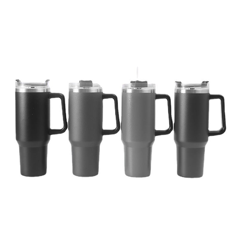 Cookli 40oz Stainless Steel Insulated Cup with Straw & Handle – UK