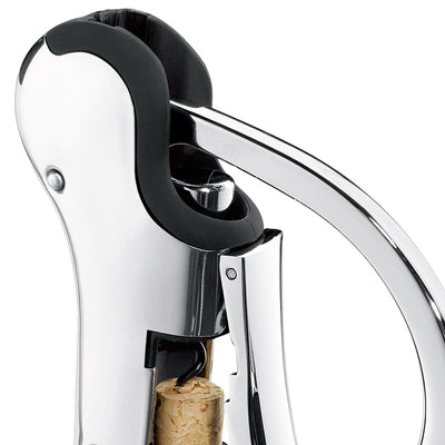 Compact Stainless Steel Wine Opener