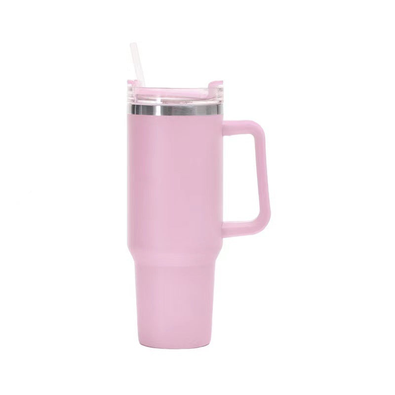 Cookli 40oz Stainless Steel Insulated Cup with Straw & Handle – UK
