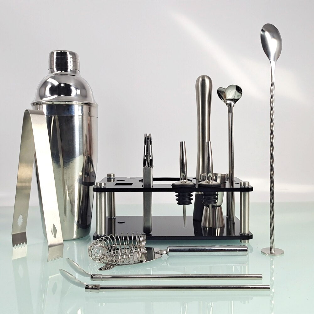 Bar Tools Mixology And Craft Cocktail Shaker Set