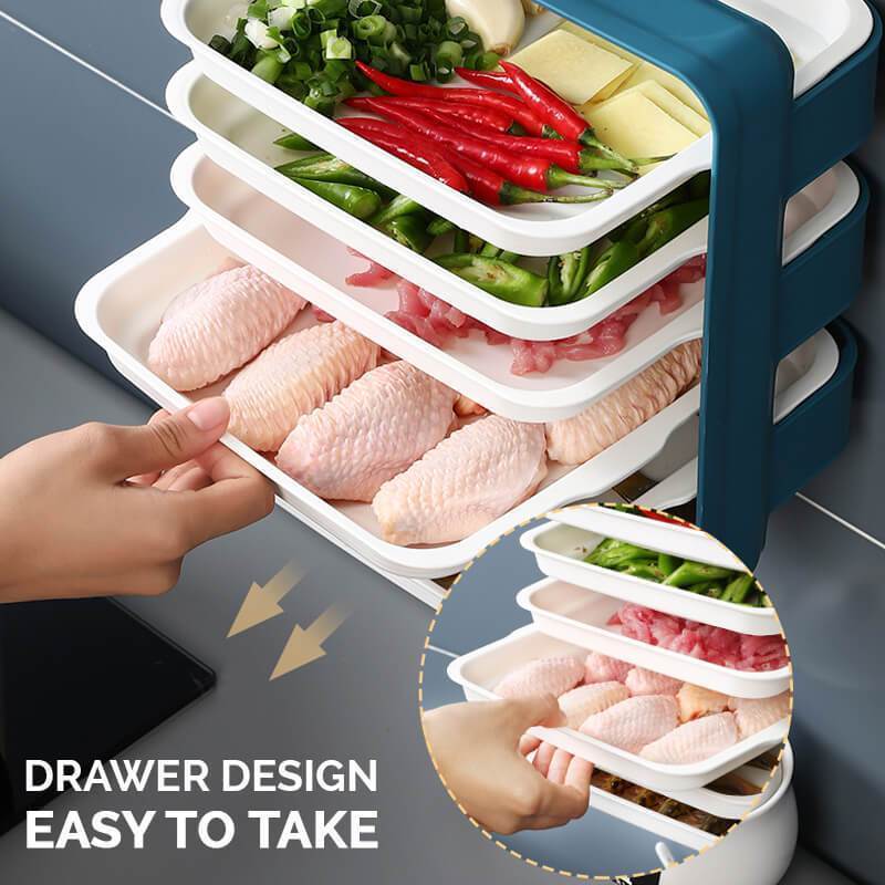Wall-Mounted Side Dish & Cooking Tray Rack – Space Saver | Cookli UK