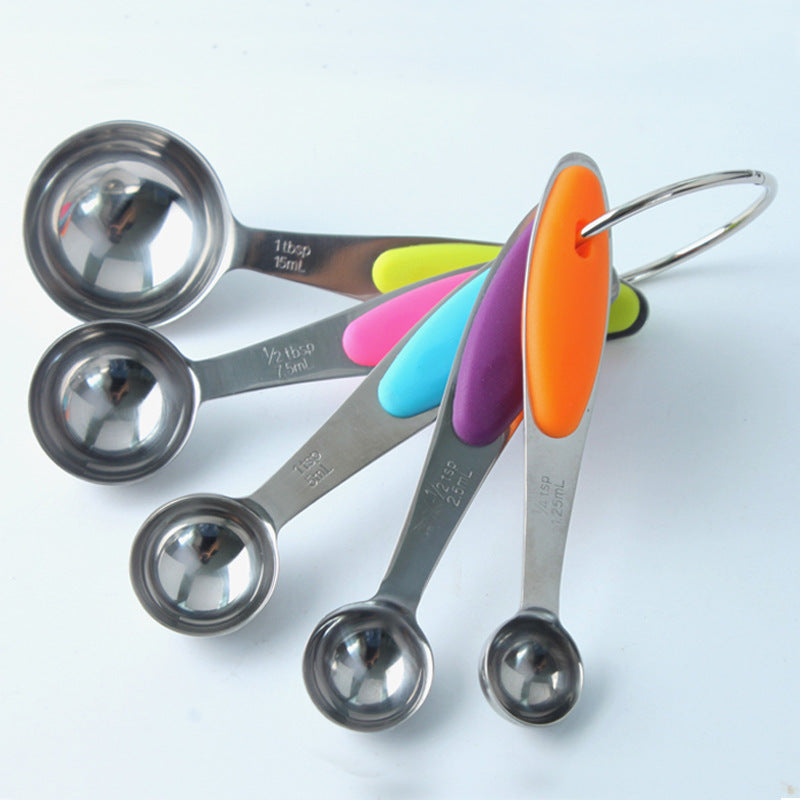 Stainless Steel Measuring Spoons & Cups – 5/10-Piece Baking Tools Set with Graduated Marks | Cookli UK