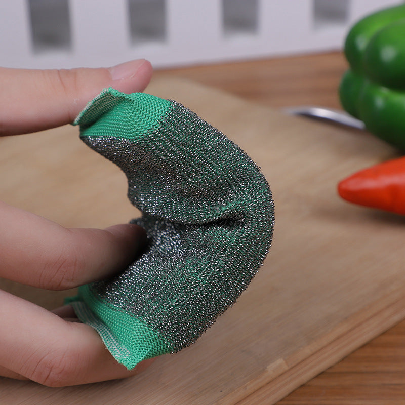 Steel Wire Dish Sponge for Pots & Pans – Non-Scratch Cleaning Cloth | Cookli UK