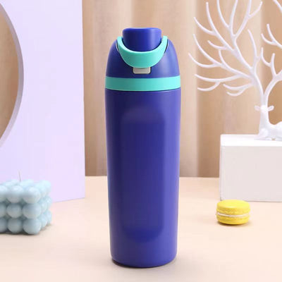 316 Stainless Steel Sports Tumbler – 600ml Insulated Cup with Straw | Cookli UK