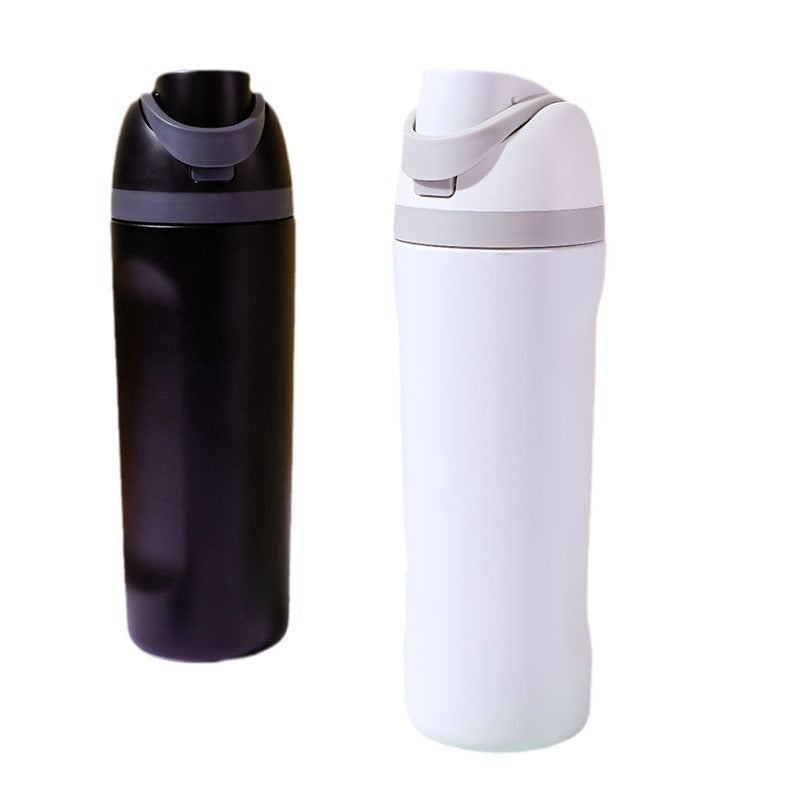 316 Stainless Steel Sports Tumbler – 600ml Insulated Cup with Straw | Cookli UK