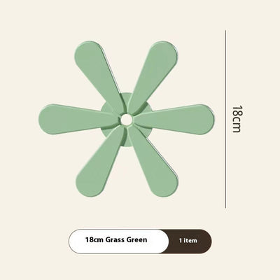 4pcs Silicone Tree-Shaped Heat Resistant Trivet Set – Non-Slip Coasters for Hot Pots & Teapots | Cookli UK