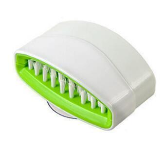Multi-Purpose Kitchen Cleaning Brush with Suction Cup – Cutlery & Veg | Cookli UK