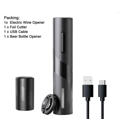 Automatic And Rechargeable Electric Wine Opener