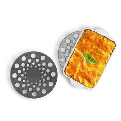 2-Piece Heat-Resistant Dining Table Insulation Pads – Non-Slip Pan Mats Set | Cookli UK