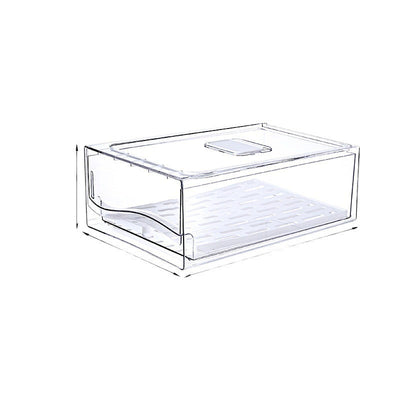 Fridge Storage Box with Drainage – Crisper Drawer Organizer | Cookli UK
