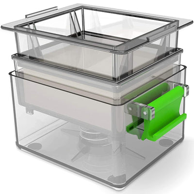Cookli® Tofu Press with Drip Tray & Cookbook – BPA-Free, 3X Faster