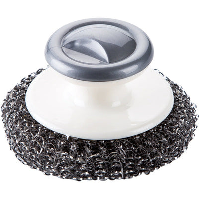 Stainless Steel Wool Scrubber with Handle – Heavy Duty Scouring Pad for Kitchen, Pans, Pots & Sinks | Cookli UK