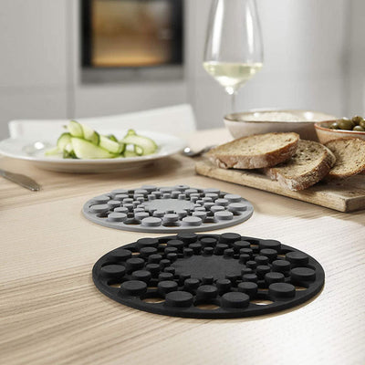 2-Piece Heat-Resistant Dining Table Insulation Pads – Non-Slip Pan Mats Set | Cookli UK