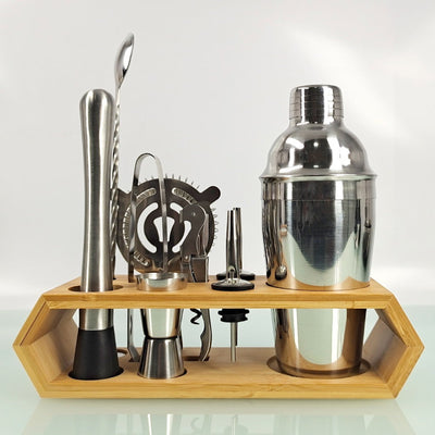 10-Piece Mixology And Craft Cocktail Shaker Set