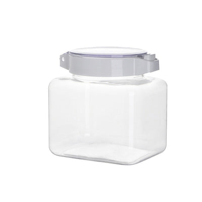 Cookli® Transparent Airtight Kitchen Jar – Grain Storage, 900ml & 1.5L
