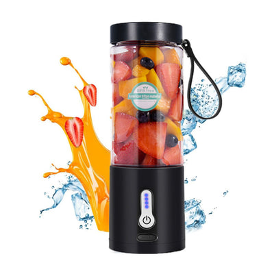 Ligkevan 4000mAh Type-C Rechargeable 530ml for Shakes and Smoothies Mini Personal Juice Bottle Cup Juicers Portable Blender