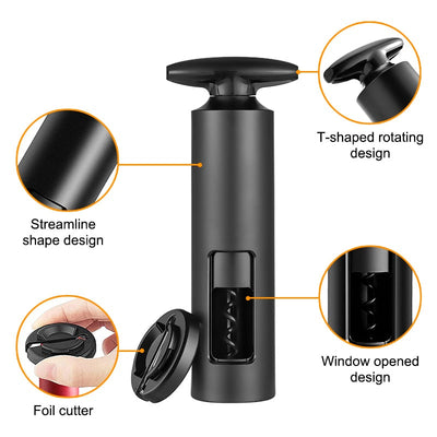 Wine Bottle Opener Foil Cutter Corkscrews Set