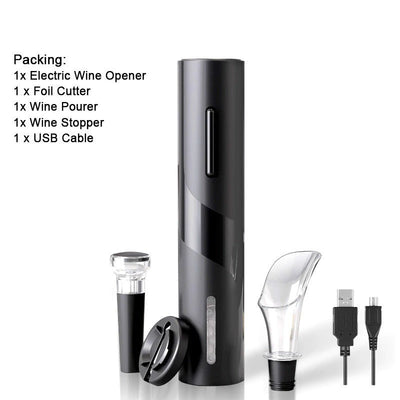 Automatic And Rechargeable Electric Wine Opener