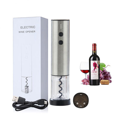 Multi-Functional Electric Corkscrew Rechargeable Wine Opener