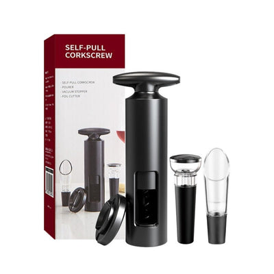 Wine Bottle Opener Foil Cutter Corkscrews Set